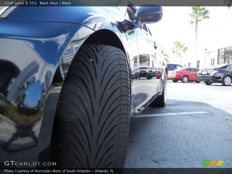 Black Onyx / Black 2006 Lexus IS 350