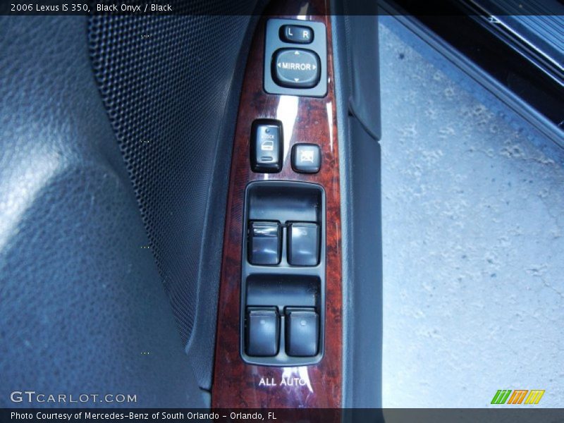 Black Onyx / Black 2006 Lexus IS 350