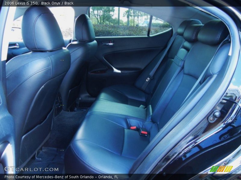 Black Onyx / Black 2006 Lexus IS 350