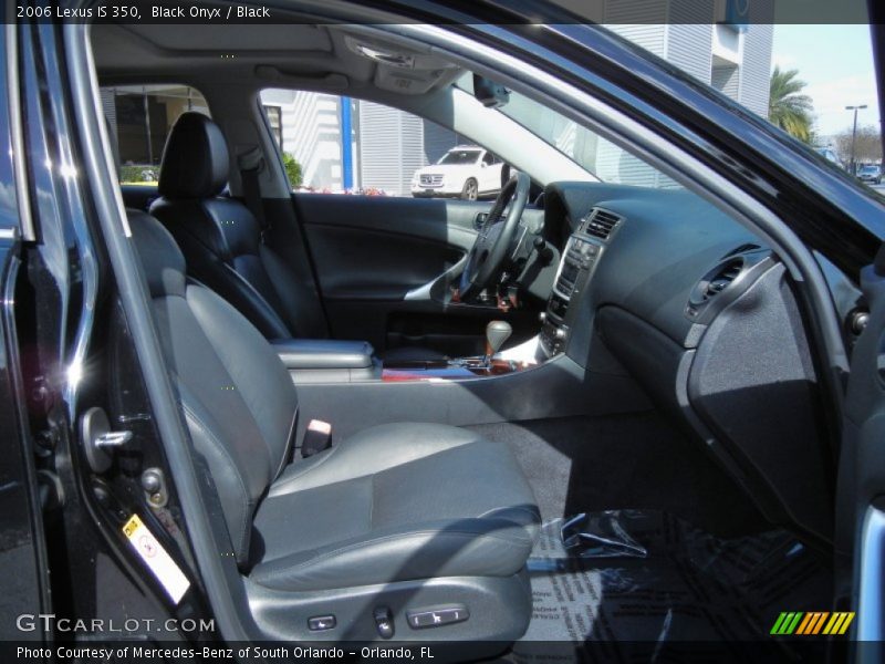 Black Onyx / Black 2006 Lexus IS 350