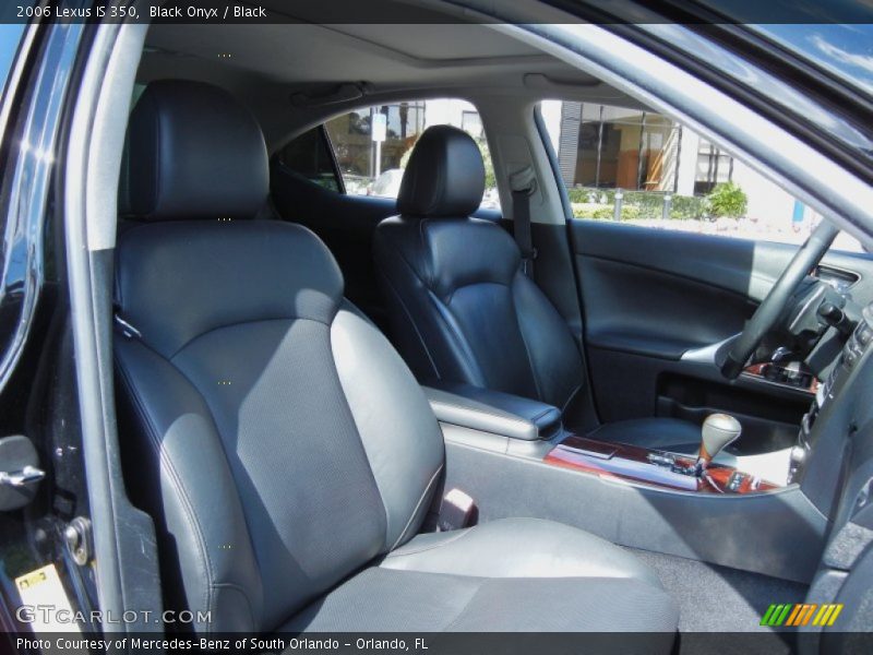 Black Onyx / Black 2006 Lexus IS 350
