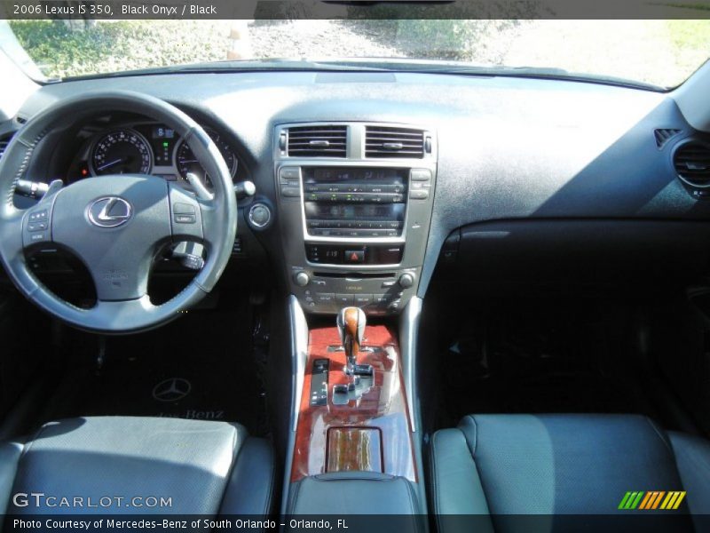 Black Onyx / Black 2006 Lexus IS 350