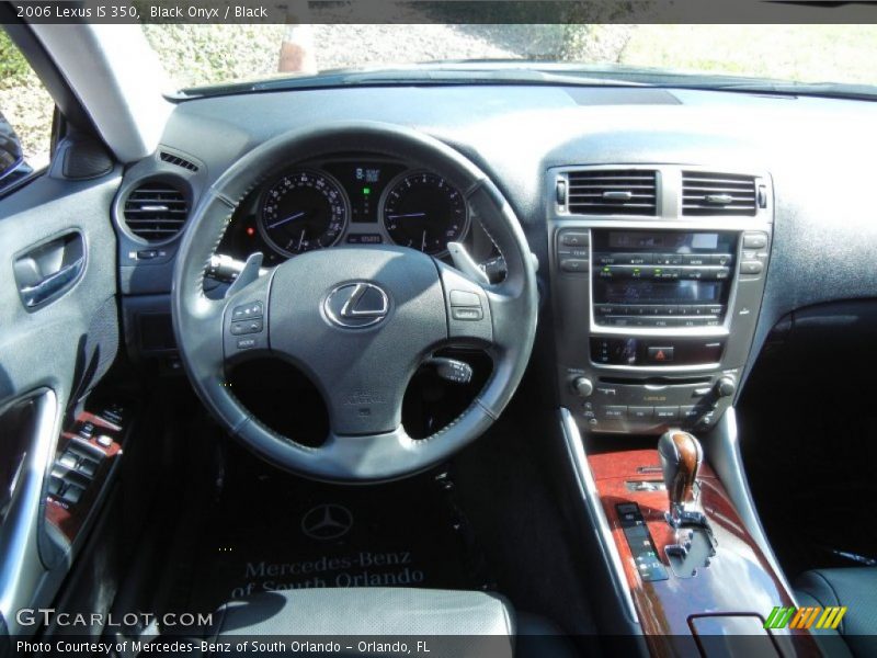 Black Onyx / Black 2006 Lexus IS 350