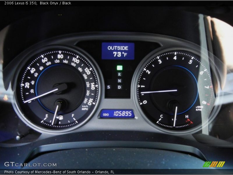 Black Onyx / Black 2006 Lexus IS 350