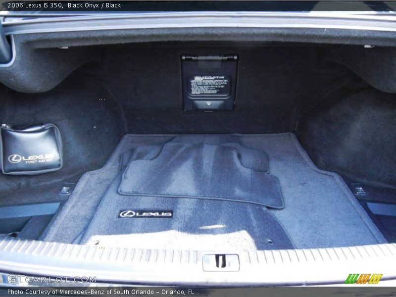 Black Onyx / Black 2006 Lexus IS 350