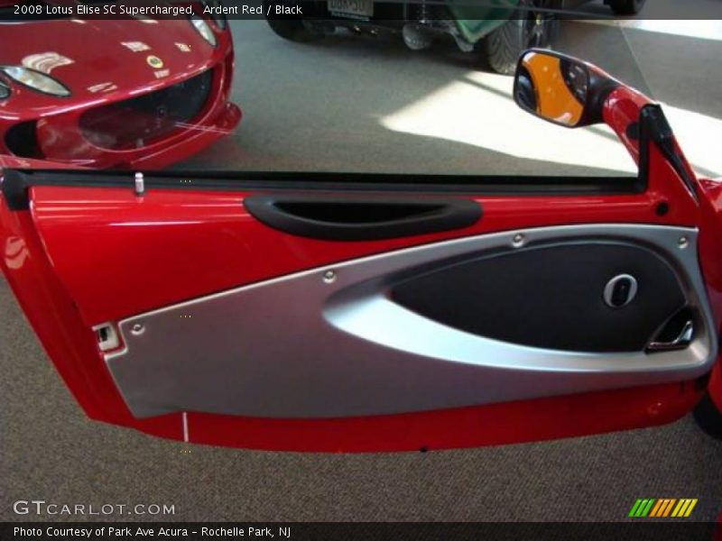 Ardent Red / Black 2008 Lotus Elise SC Supercharged