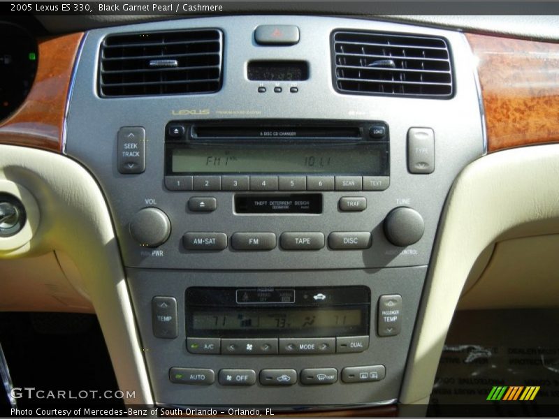Black Garnet Pearl / Cashmere 2005 Lexus ES 330