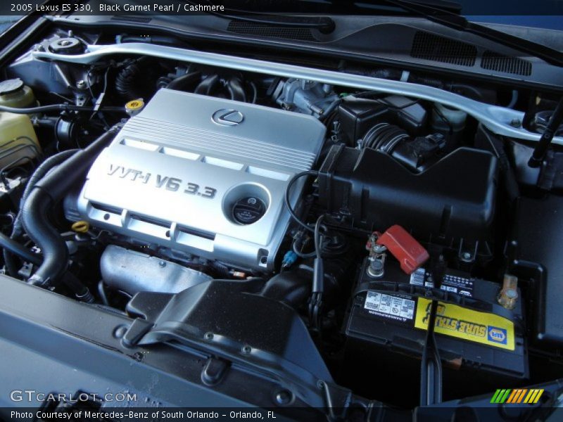 Black Garnet Pearl / Cashmere 2005 Lexus ES 330
