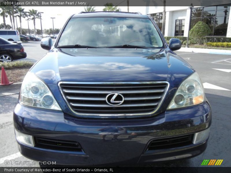 Blue Meridian Pearl / Ivory 2004 Lexus GX 470