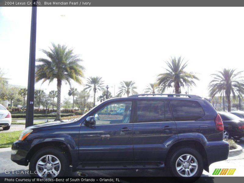 Blue Meridian Pearl / Ivory 2004 Lexus GX 470