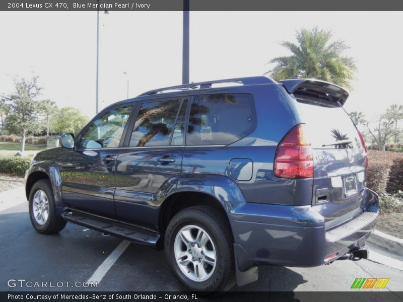 Blue Meridian Pearl / Ivory 2004 Lexus GX 470