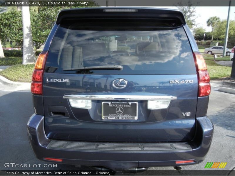 Blue Meridian Pearl / Ivory 2004 Lexus GX 470