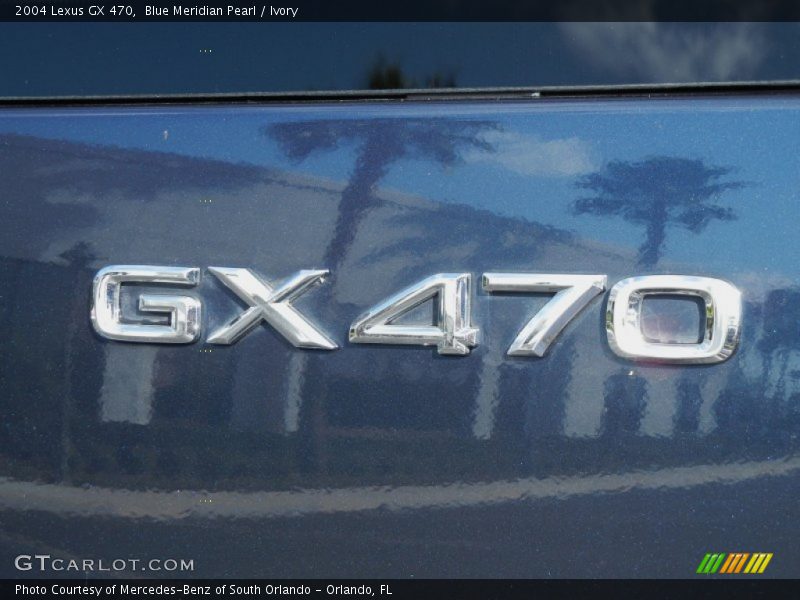 Blue Meridian Pearl / Ivory 2004 Lexus GX 470