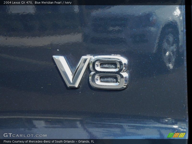 Blue Meridian Pearl / Ivory 2004 Lexus GX 470