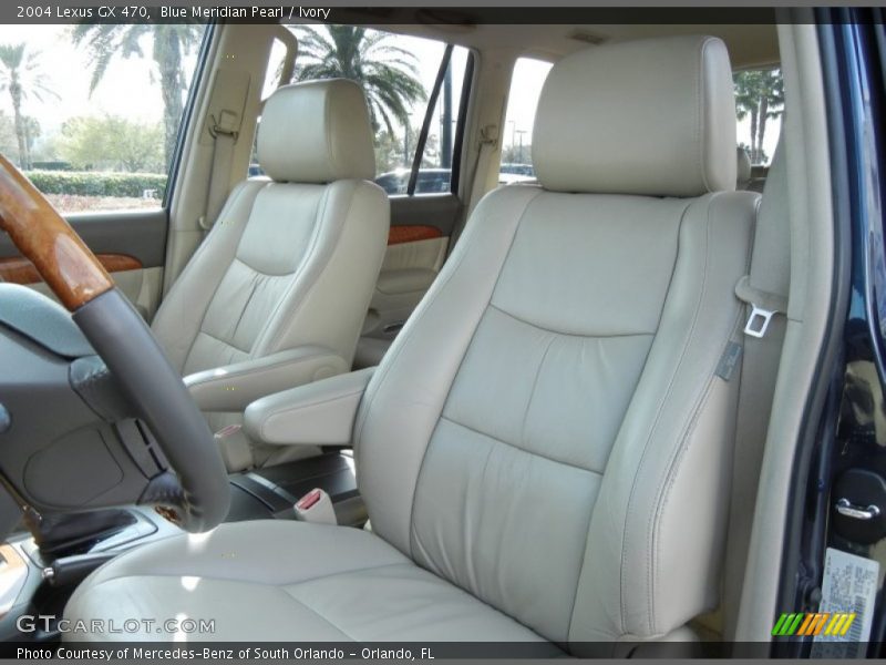 Blue Meridian Pearl / Ivory 2004 Lexus GX 470