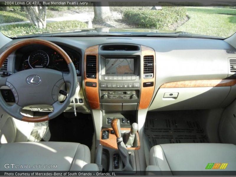 Blue Meridian Pearl / Ivory 2004 Lexus GX 470