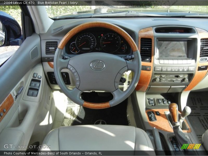Blue Meridian Pearl / Ivory 2004 Lexus GX 470