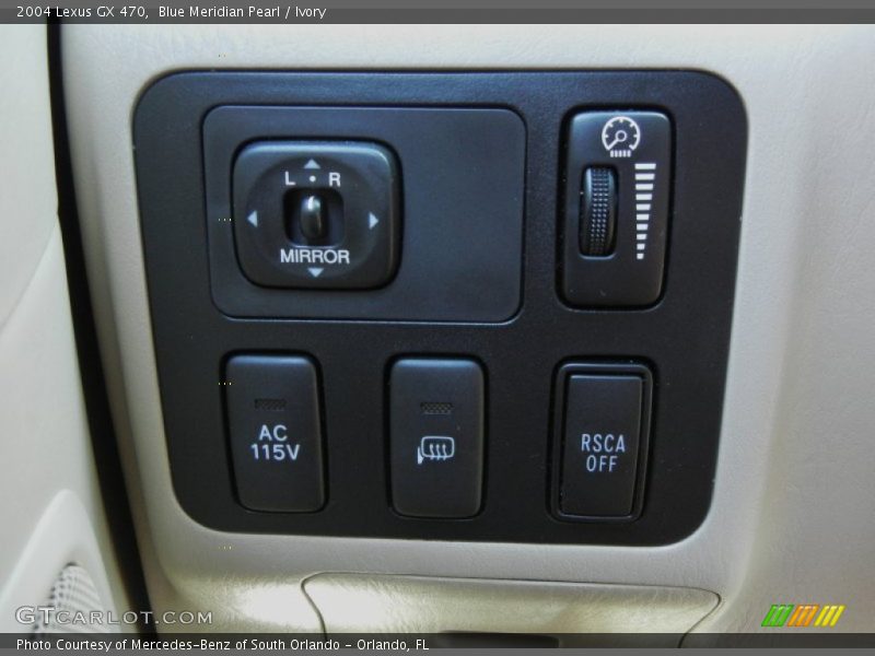 Blue Meridian Pearl / Ivory 2004 Lexus GX 470