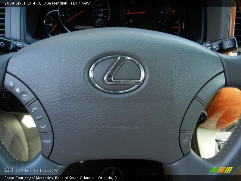 Blue Meridian Pearl / Ivory 2004 Lexus GX 470