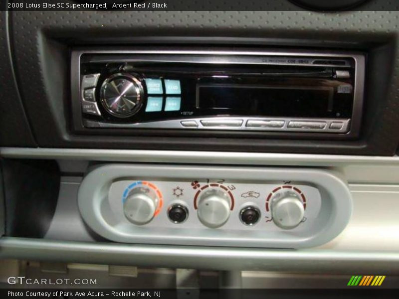 Ardent Red / Black 2008 Lotus Elise SC Supercharged