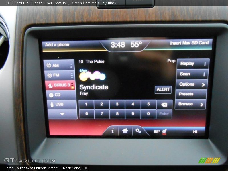 Audio System of 2013 F150 Lariat SuperCrew 4x4