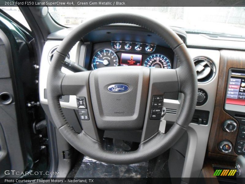  2013 F150 Lariat SuperCrew 4x4 Steering Wheel