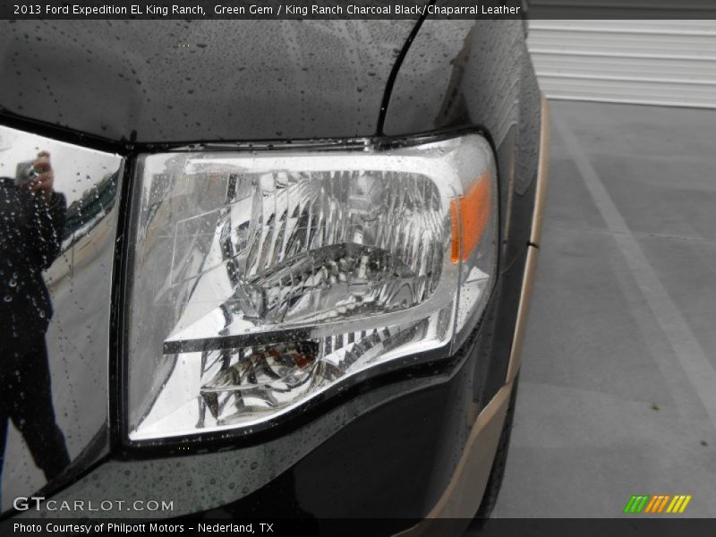 Green Gem / King Ranch Charcoal Black/Chaparral Leather 2013 Ford Expedition EL King Ranch