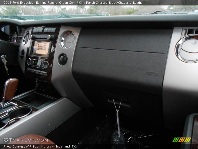Green Gem / King Ranch Charcoal Black/Chaparral Leather 2013 Ford Expedition EL King Ranch