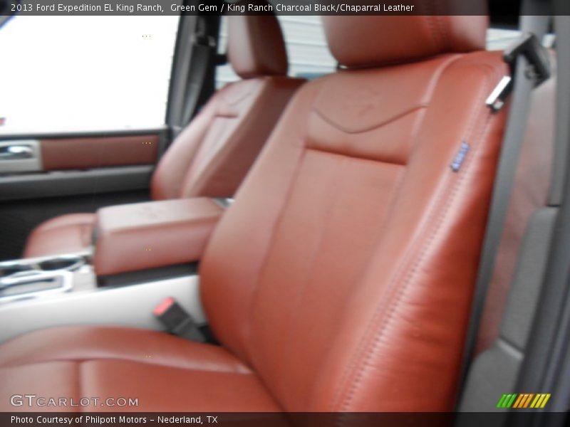 Green Gem / King Ranch Charcoal Black/Chaparral Leather 2013 Ford Expedition EL King Ranch