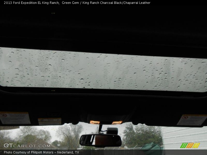 Green Gem / King Ranch Charcoal Black/Chaparral Leather 2013 Ford Expedition EL King Ranch