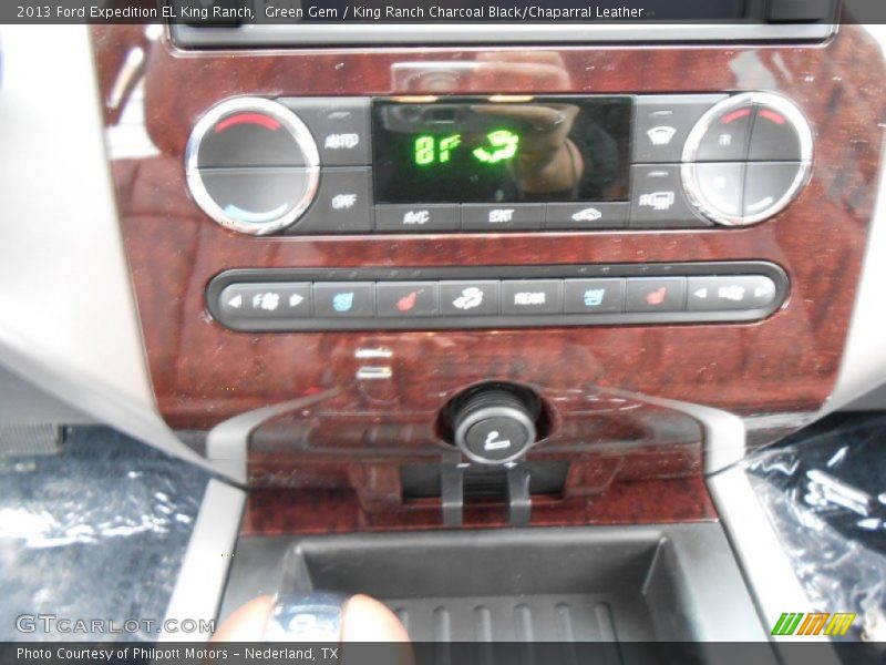 Green Gem / King Ranch Charcoal Black/Chaparral Leather 2013 Ford Expedition EL King Ranch