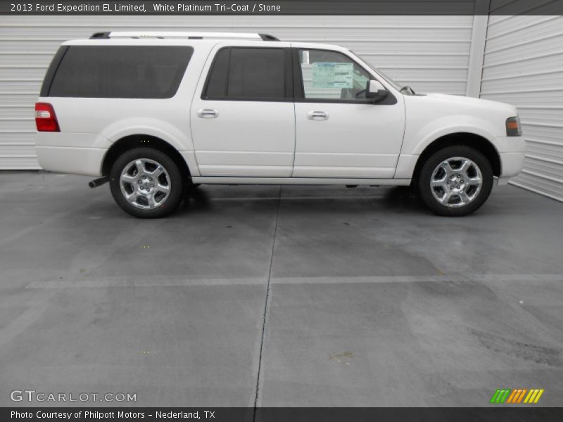  2013 Expedition EL Limited White Platinum Tri-Coat