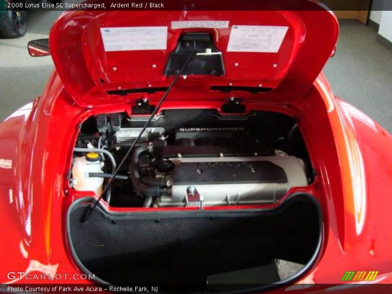 Ardent Red / Black 2008 Lotus Elise SC Supercharged