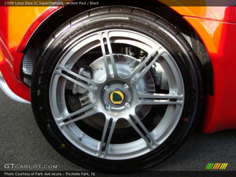 Ardent Red / Black 2008 Lotus Elise SC Supercharged