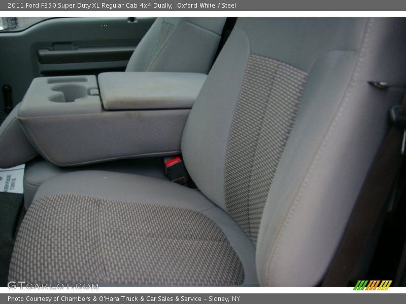 Oxford White / Steel 2011 Ford F350 Super Duty XL Regular Cab 4x4 Dually