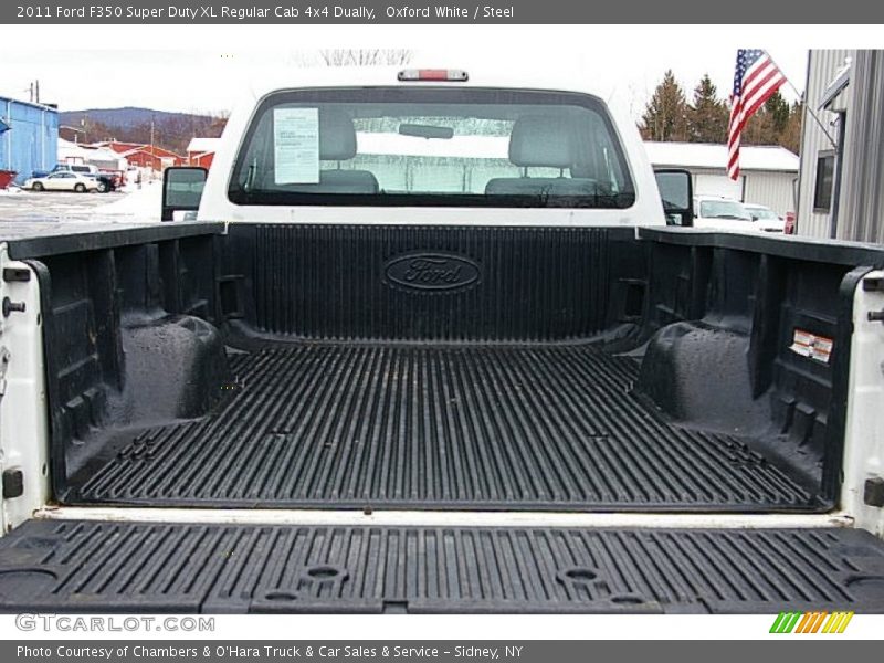 Oxford White / Steel 2011 Ford F350 Super Duty XL Regular Cab 4x4 Dually