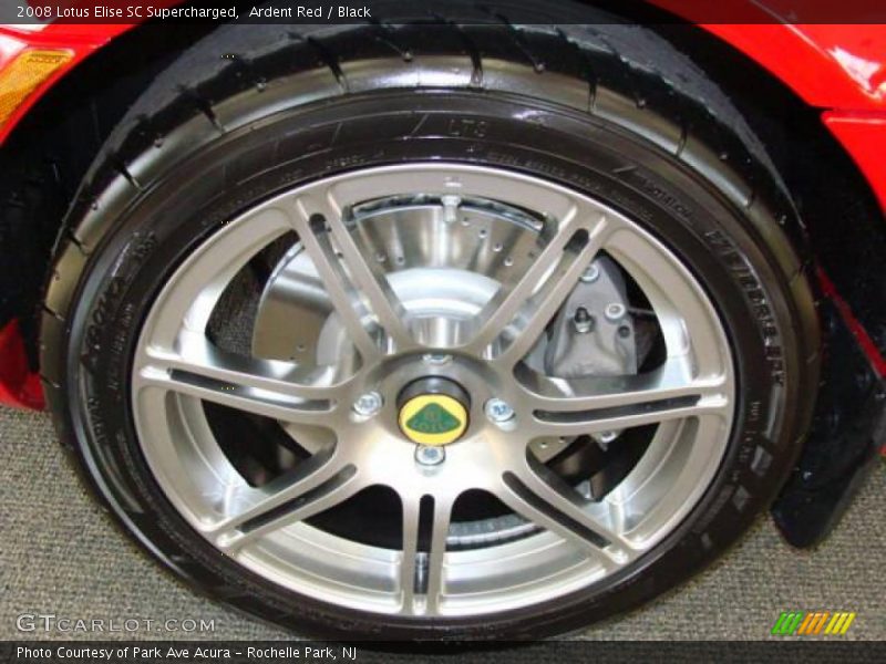 Ardent Red / Black 2008 Lotus Elise SC Supercharged