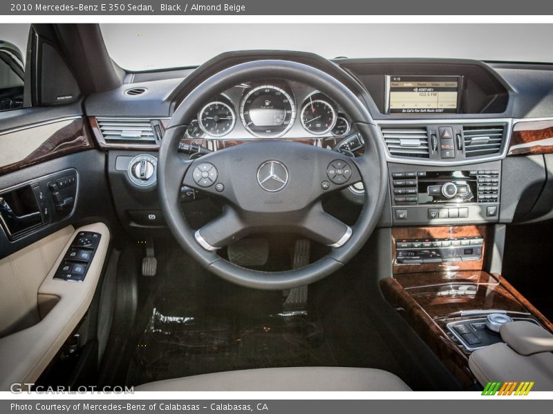 Dashboard of 2010 E 350 Sedan