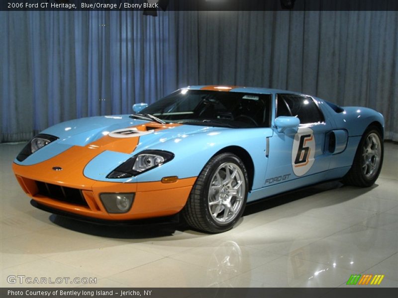 Blue/Orange / Ebony Black 2006 Ford GT Heritage