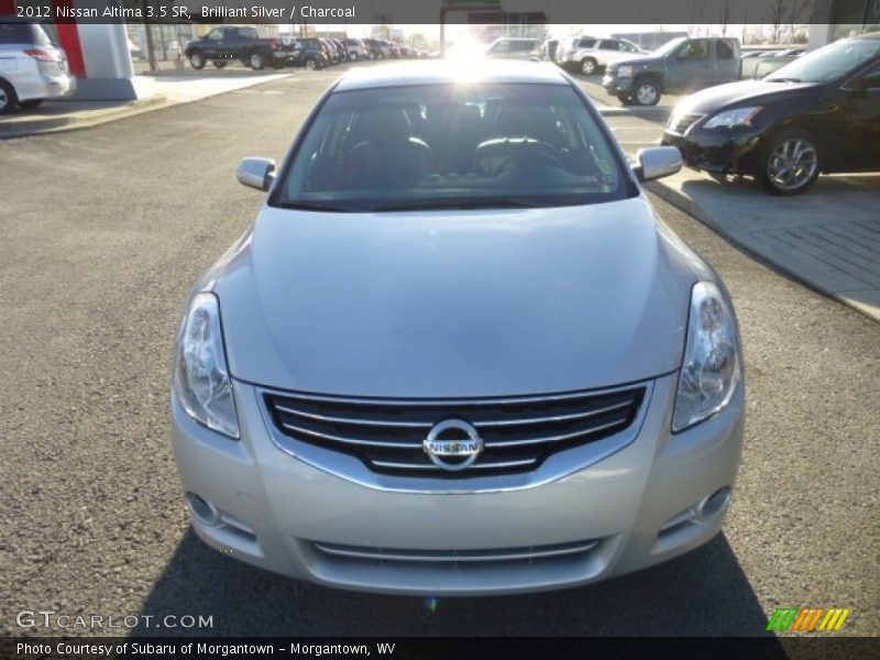 Brilliant Silver / Charcoal 2012 Nissan Altima 3.5 SR