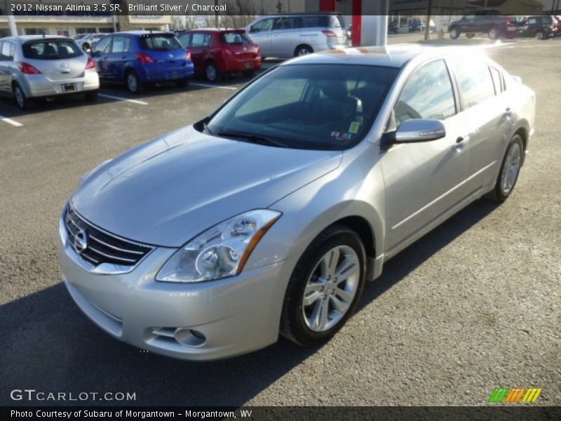 Brilliant Silver / Charcoal 2012 Nissan Altima 3.5 SR