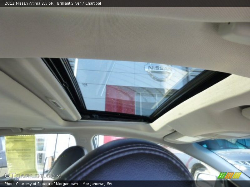 Brilliant Silver / Charcoal 2012 Nissan Altima 3.5 SR
