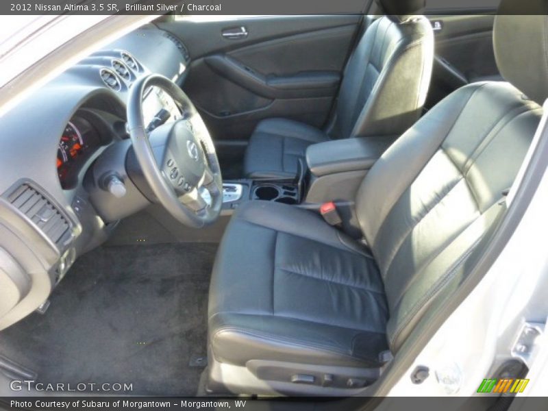 Brilliant Silver / Charcoal 2012 Nissan Altima 3.5 SR