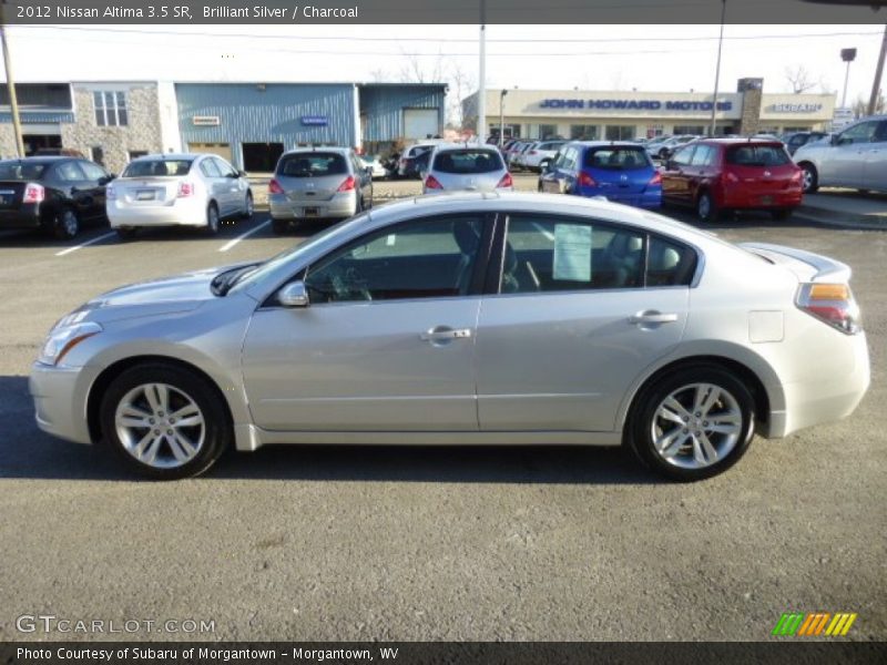 Brilliant Silver / Charcoal 2012 Nissan Altima 3.5 SR