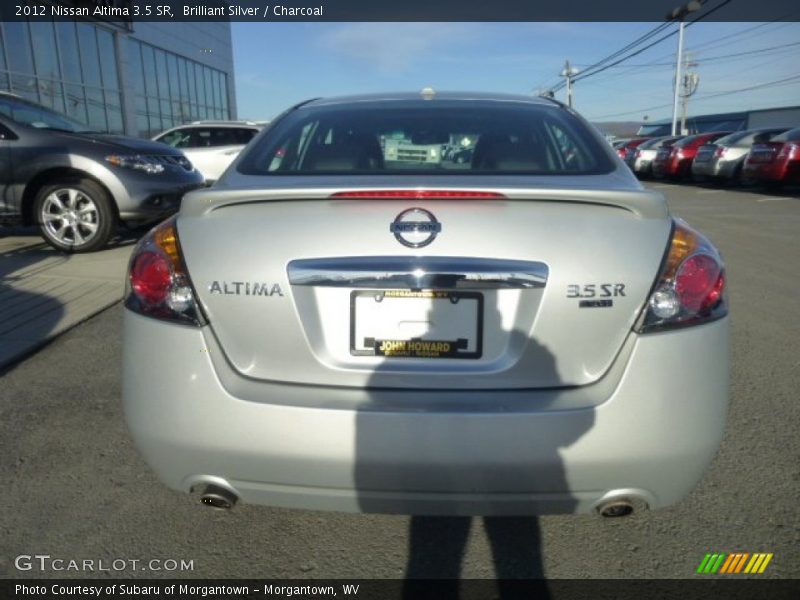 Brilliant Silver / Charcoal 2012 Nissan Altima 3.5 SR