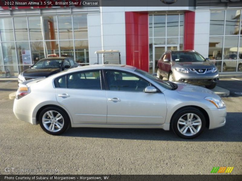Brilliant Silver / Charcoal 2012 Nissan Altima 3.5 SR