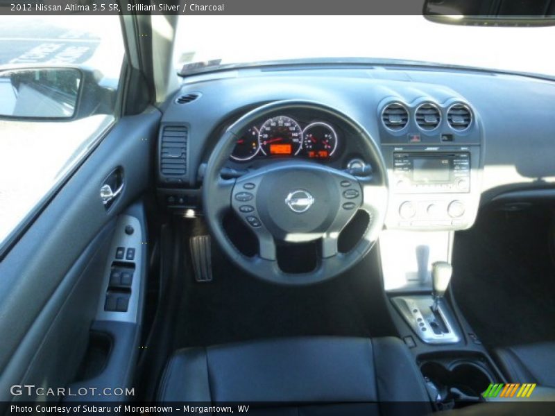 Brilliant Silver / Charcoal 2012 Nissan Altima 3.5 SR