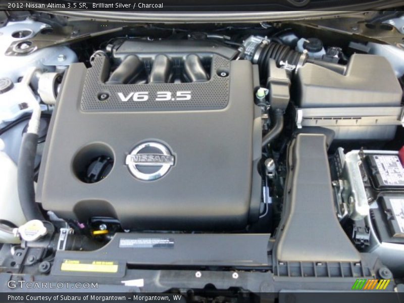 Brilliant Silver / Charcoal 2012 Nissan Altima 3.5 SR