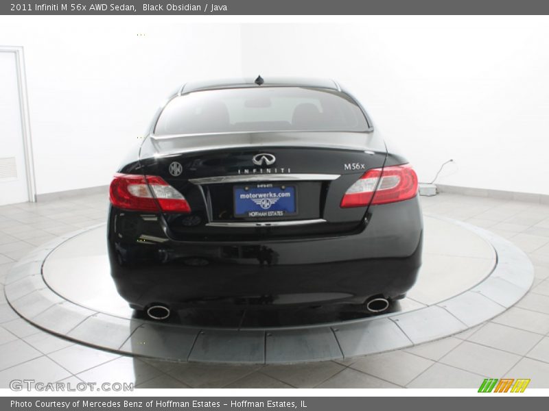 Black Obsidian / Java 2011 Infiniti M 56x AWD Sedan