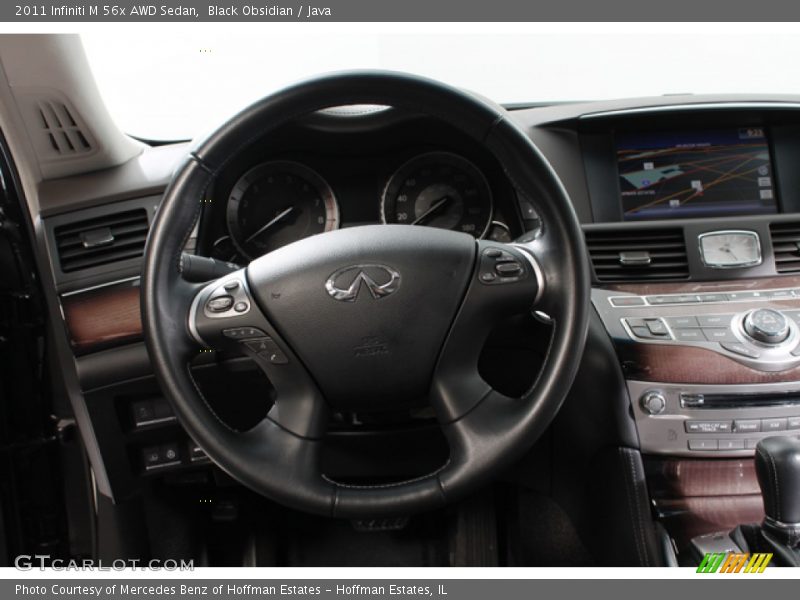  2011 M 56x AWD Sedan Steering Wheel